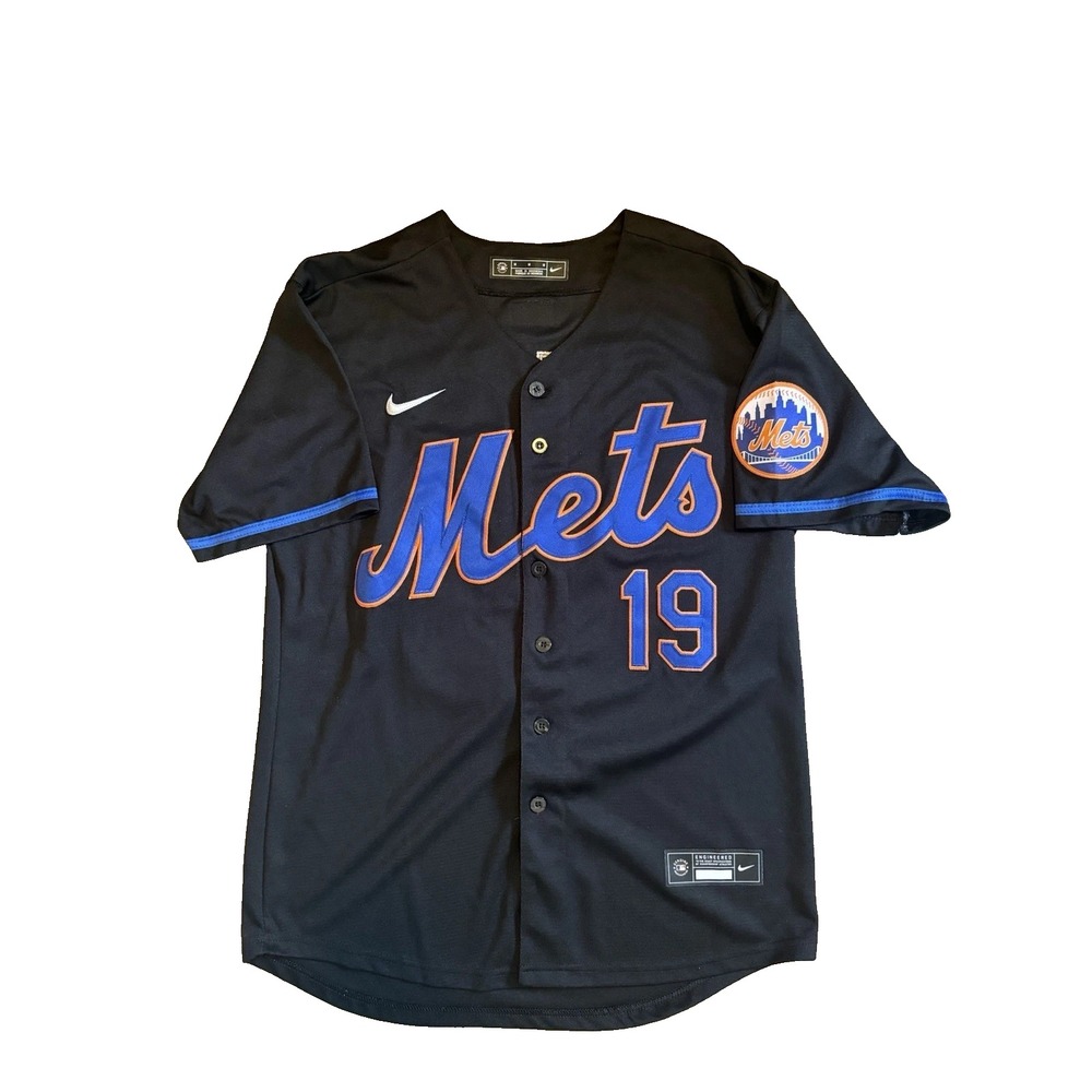 New York Mets Bo Bichette #19 Jersey Black Size 2XL Extra Extra Large